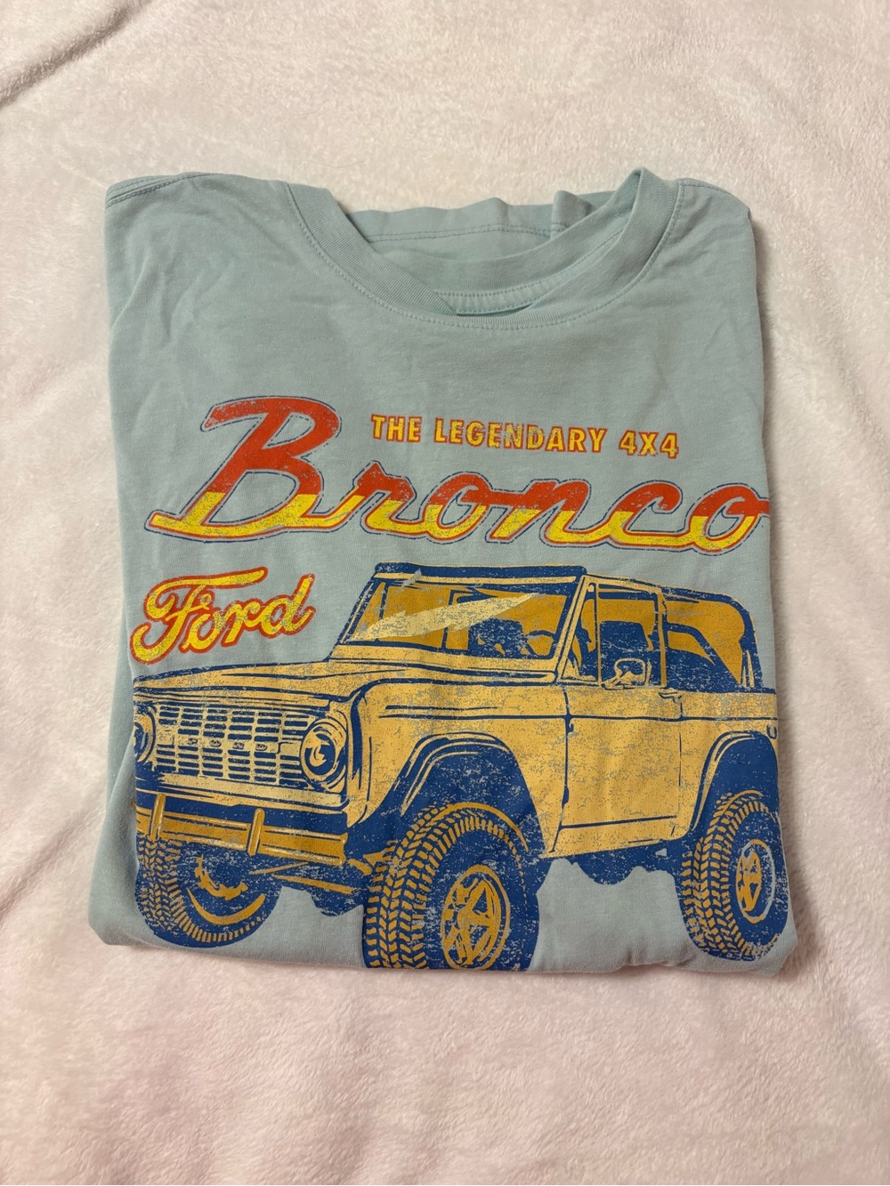 Goodfellow & Co Light Blue Ford Logo Tee